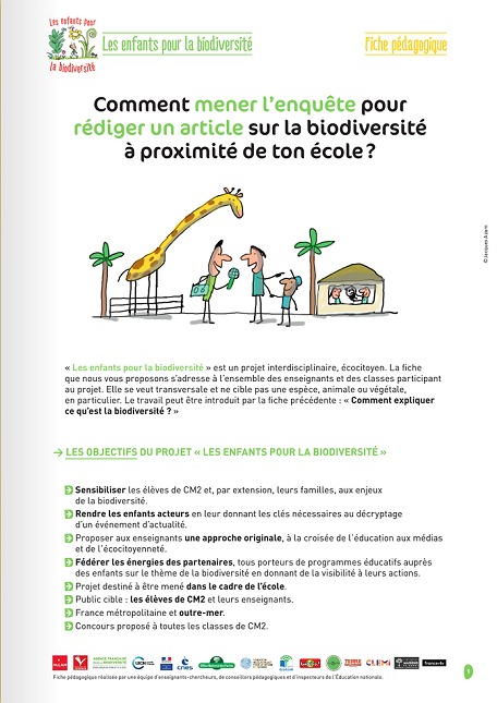 Enquête biodiversité